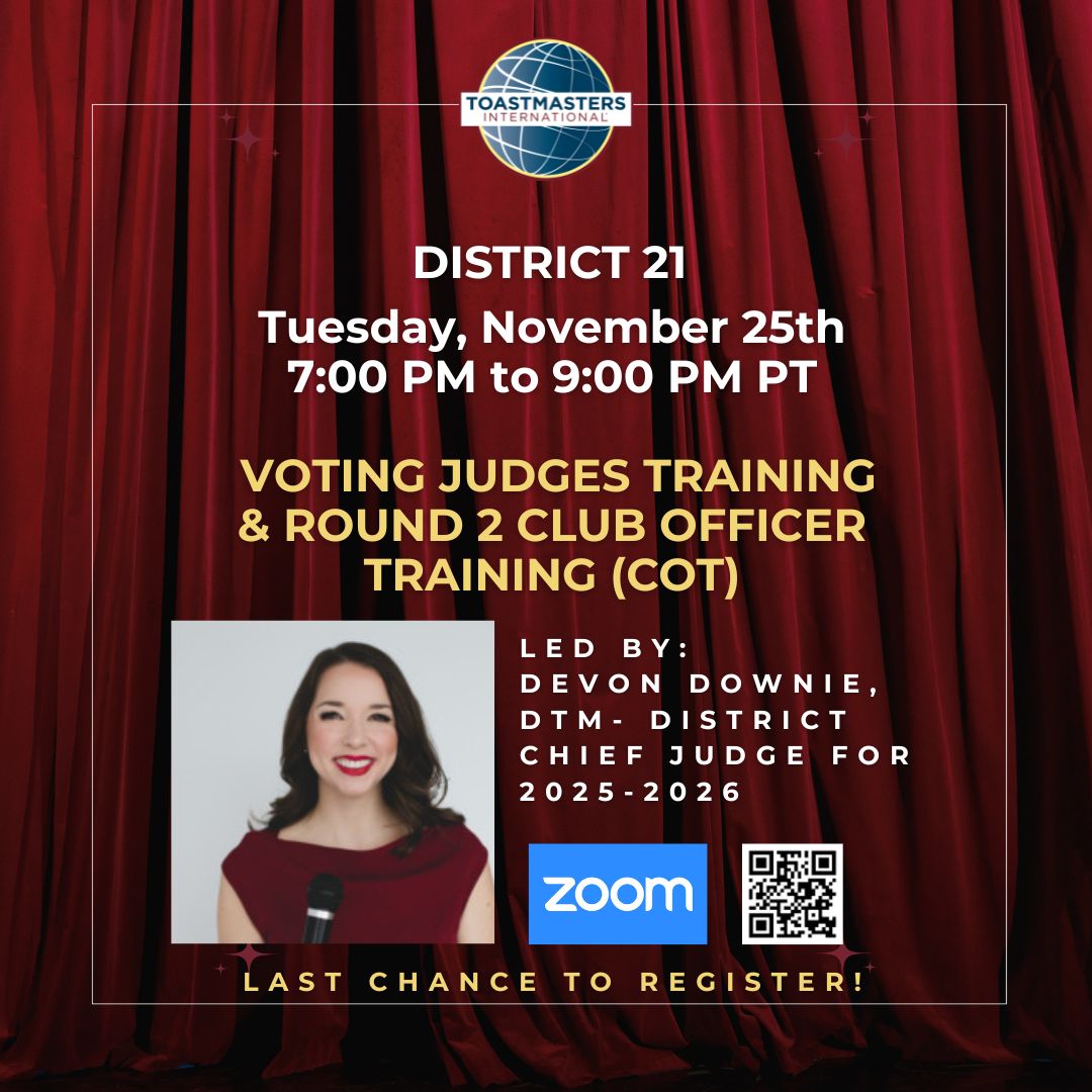 Voting Judges Training and COT