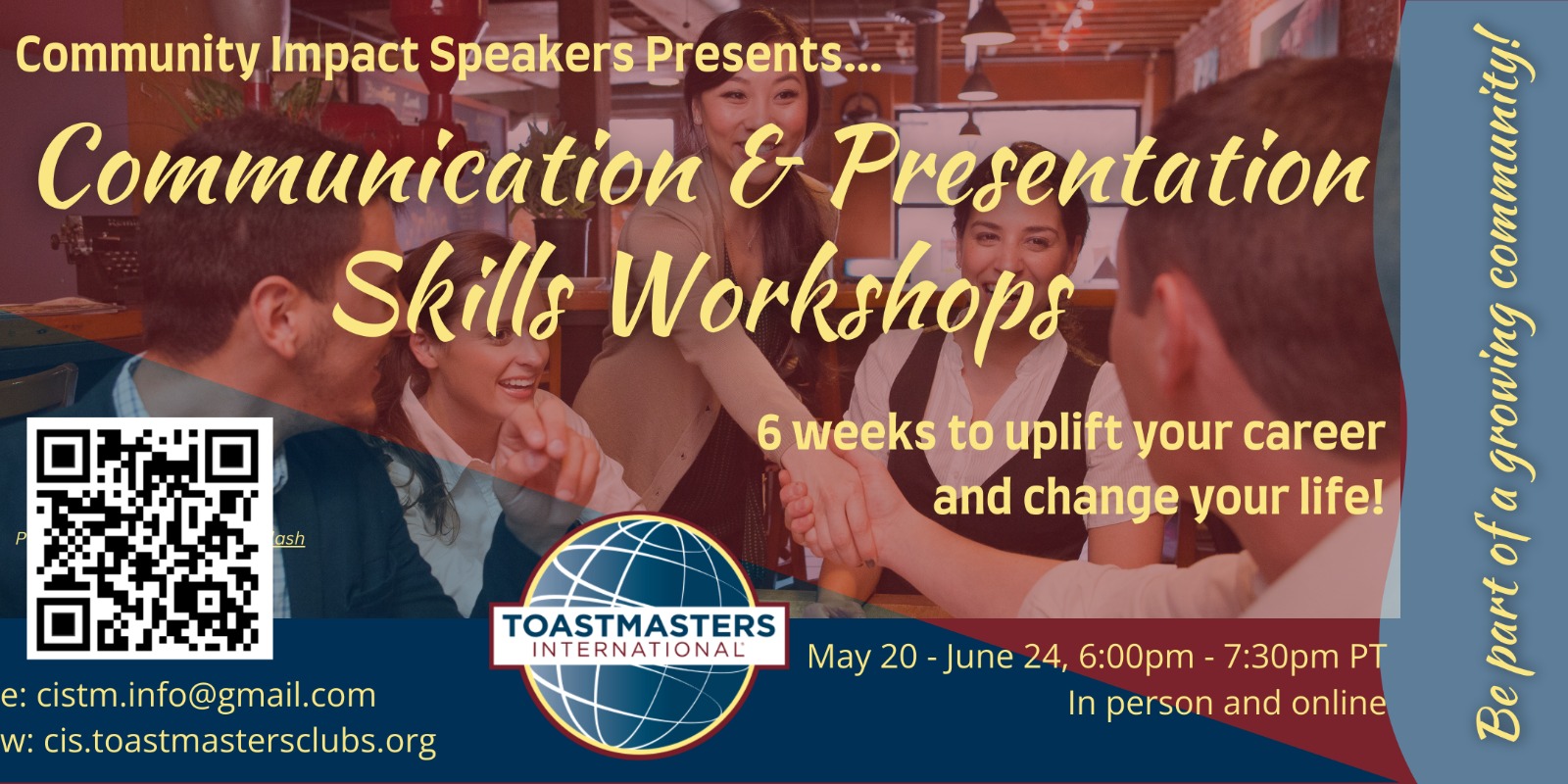Communication & Presentation Skills Workshops 