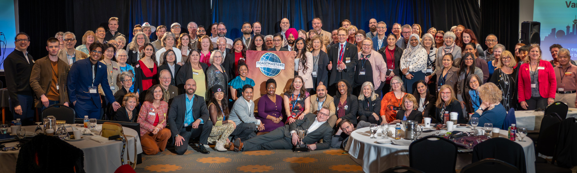 Group of D21 Toastmasters from the Annual Conference.
