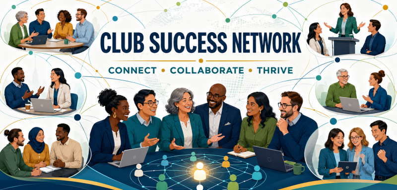 Small and large teams of people collaborating and sharing leadership success together.