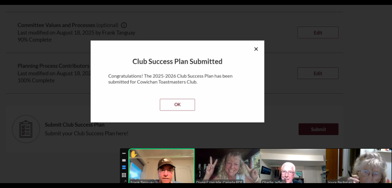 Club Success Plan
